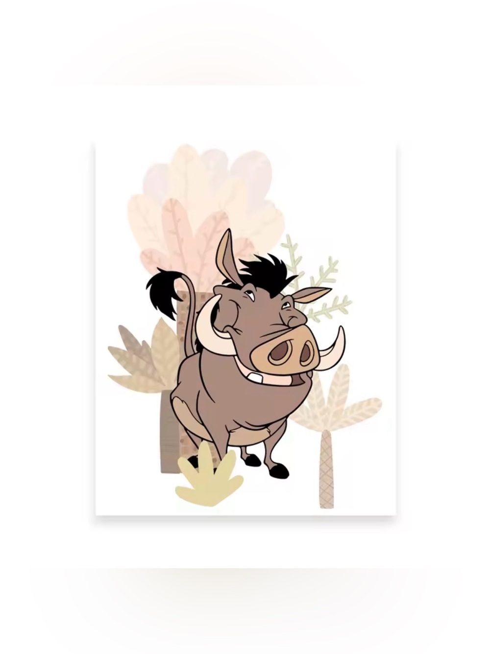 Pumbaa Print